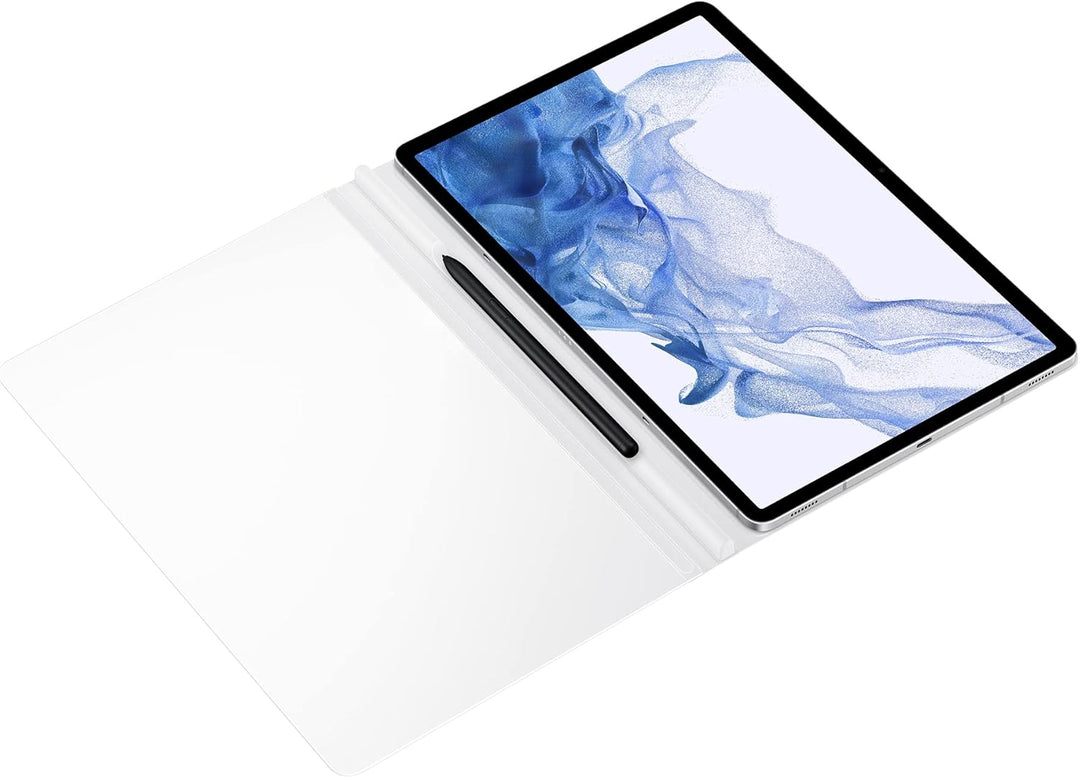 Samsung Note View Cover EF-ZX800 für das Galaxy Tab S7+ | Tab S7 FE | Tab S8+ EF-ZX800PWEGEU, EF-ZX8