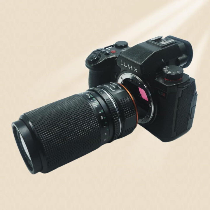PHOLSY Objektivadapter Kompatibel mit Minolta Rokkor MD/MC/SR Mount Objektiv und L Mount Kameragehäu