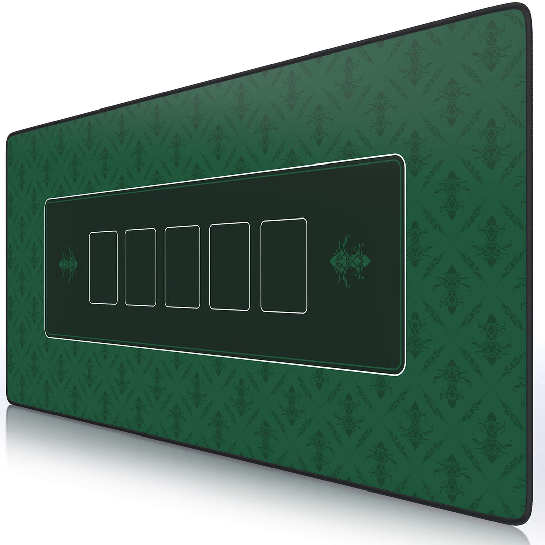CSL - XXL Mauspad Gaming Titanwolf 900 x 400mm - XXL Poker Mousepad gross im Poker Stil - Tischunter