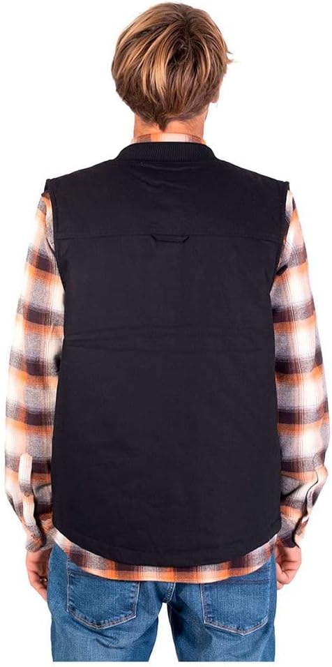 Hurley Herren M Roth Multi Pocket Worker Vest M Roth Multi Pocket Worker Vest, Newprint Or Black/Wht
