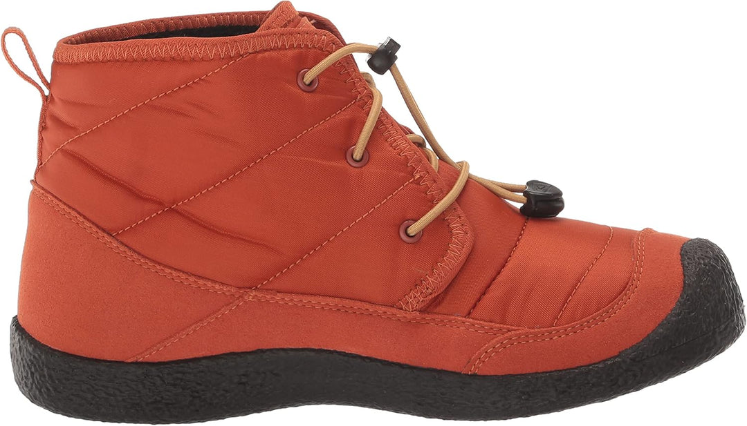 KEEN Unisex Kinder Howser 2 Waterproof Chukka Boots 36 EU Potters Clay Black, 36 EU Potters Clay Bla