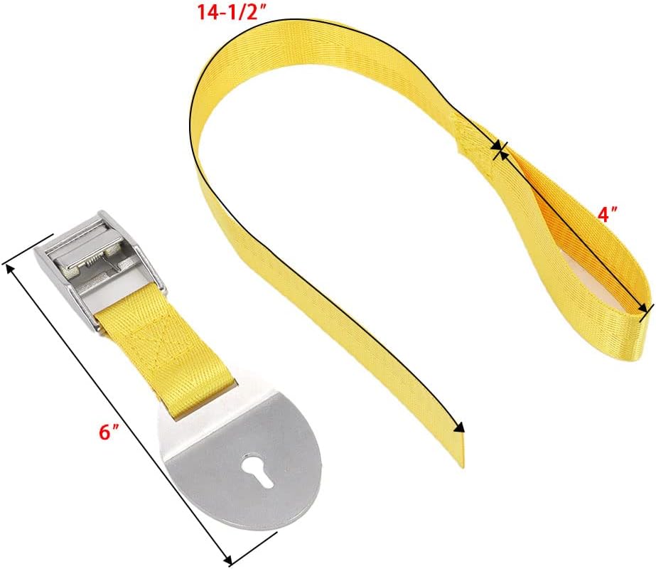 scottchen PRO Sicherheitsleine für Leiterbefestigung und Stabilisierung, 2 Stück 2pcs, 2 Stück