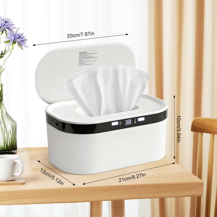 10W Feuchttuch Wärmer, Baby Wischtuchwärmer, 3 Heizstufen Schnell,USB Wischtuchwärmer,Handtuch Wärme