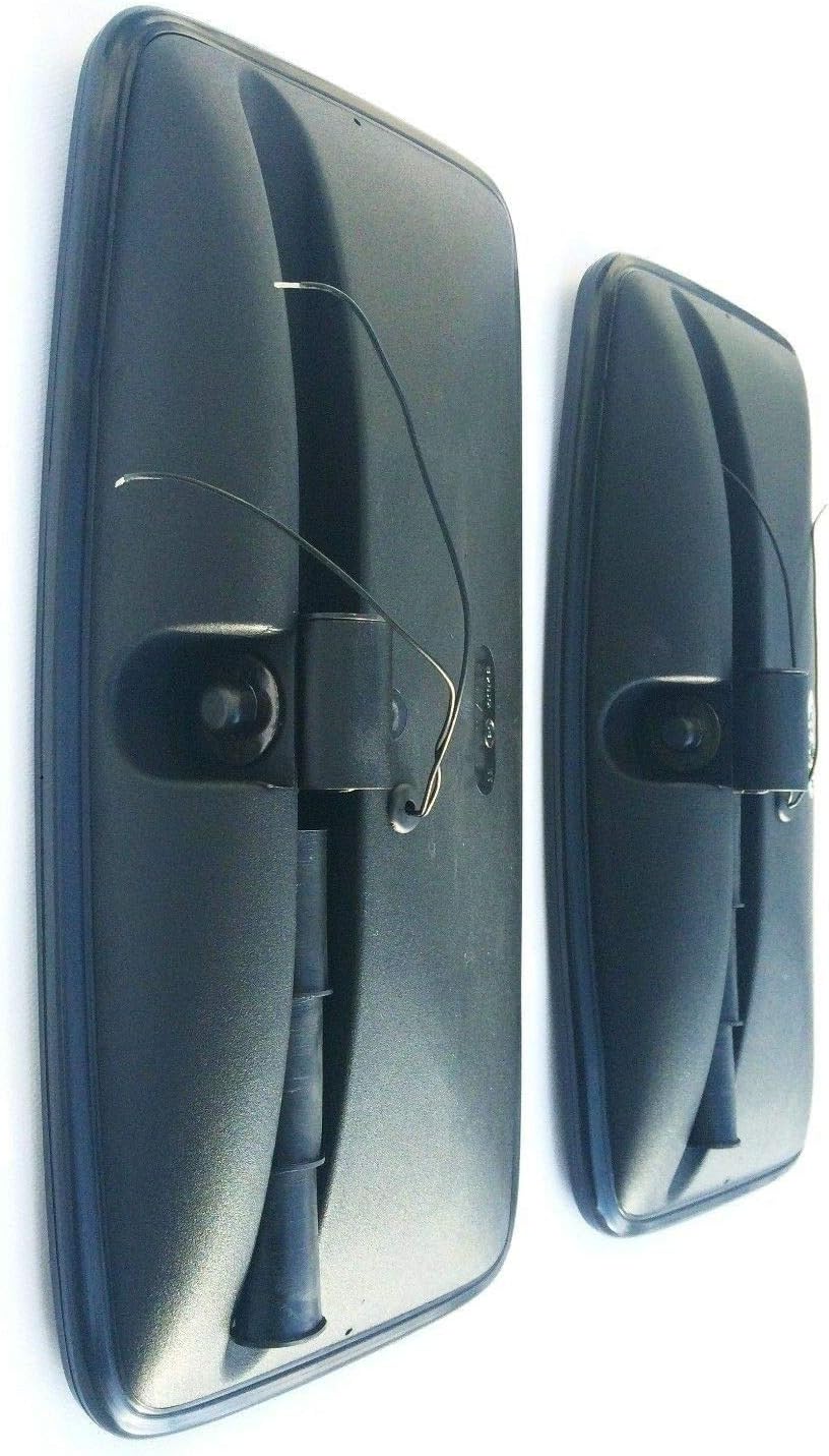 2x Seitenspiegel Beheizt 410x205mm Aussenspiegel Traktor ø15-30 Spiegelhalter SET