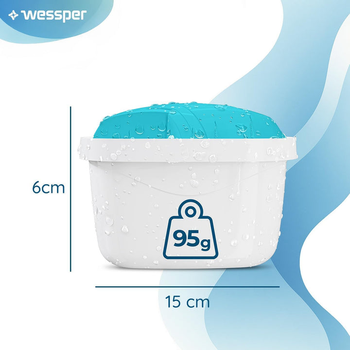 Wessper Alkalisches Wasser-Alkalische Wasserfilter Kartusche, hoher pH-Wert, Pack 12, Pack 12