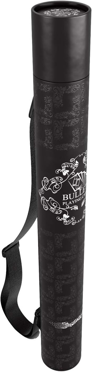 Bullets Playing Cards, Universal-Tischmatte für Gesellschaftsspiele und Kartenspiele, 100x 60cm, rec