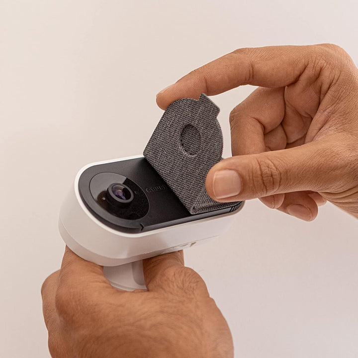 ABUS WLAN Überwachungskamera - Privacy Innen-Kamera PPIC31020 - mit Privatsphäre-Modus, 180-Grad-Bli