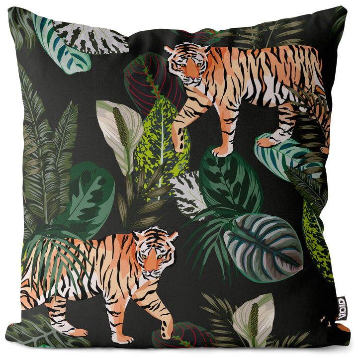 VOID Königstiger Dschungel Kissenbezug Kissenhülle Sofakissen Kissen Deko Outdoor-Kissen Dekokissen,