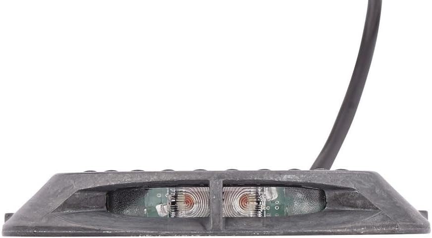 HELLA - Blinkleuchte - LED - 24V - Anbau/geschraubt - Lichtscheibenfarbe: gelb - Kabel: 160mm - Stec