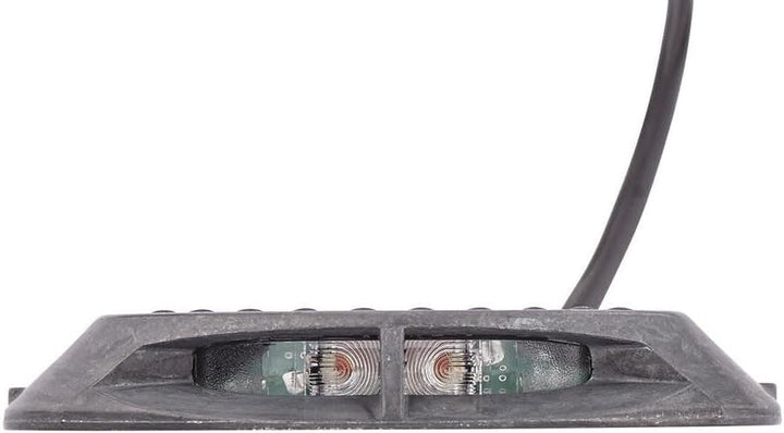 HELLA - Blinkleuchte - LED - 24V - Anbau/geschraubt - Lichtscheibenfarbe: gelb - Kabel: 160mm - Stec