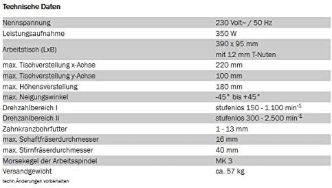 Fräsmaschine X2, 350 Watt