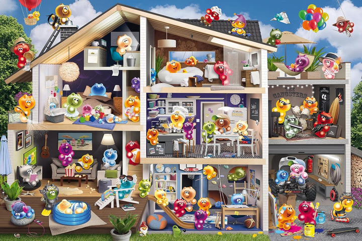 Ravensburger Puzzle 17434 - Gelini Puppenhaus - 5000 Teile Puzzle für Erwachsene und Kinder ab 14 Ja