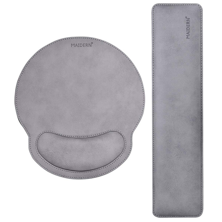 MAIDERN Memory Foam Set Tastatur-Handballenauflage und Mauspad mit Handgelenkkissenunterstützung für