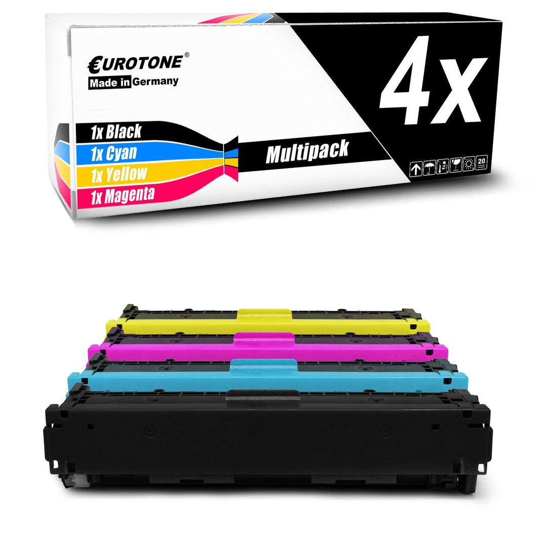 Eurotone XXL kompatibler Toner 4X kompatibel für HP Color LaserJet Pro M252 M274 M277 ersetzt CF400X