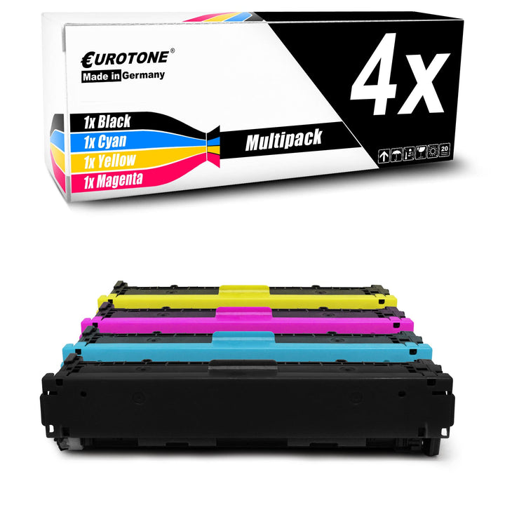 Eurotone XXL kompatibler Toner 4X kompatibel für HP Color LaserJet Pro M252 M274 M277 ersetzt CF400X