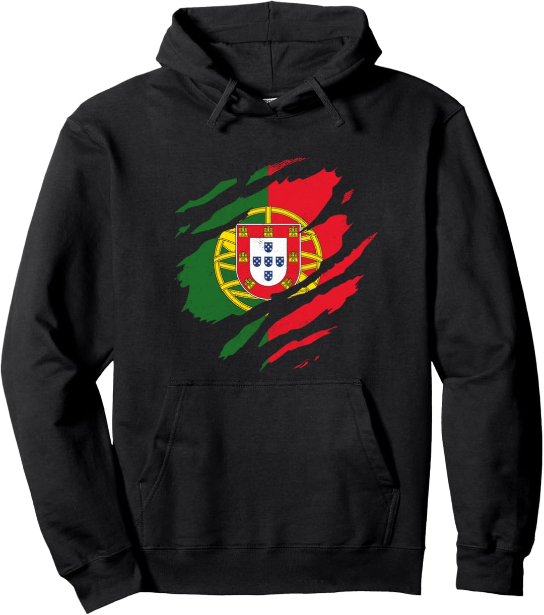 Portugiesische Flagge Portuguesa Fahne Portugal Pullover Hoodie