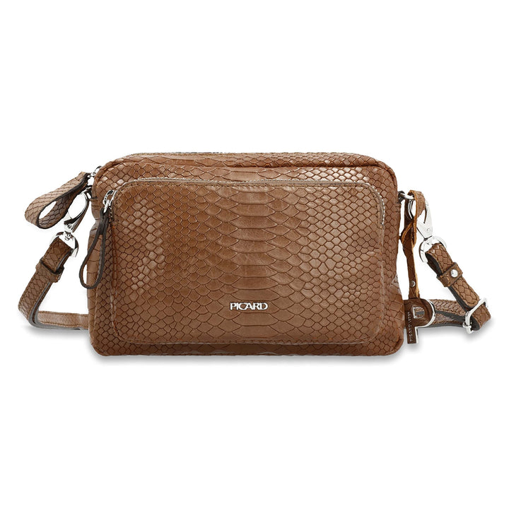 Picard Damen Schultertasche AWESOME aus Echtleder Klein | mit Reissverschluss | Schultertasche | All