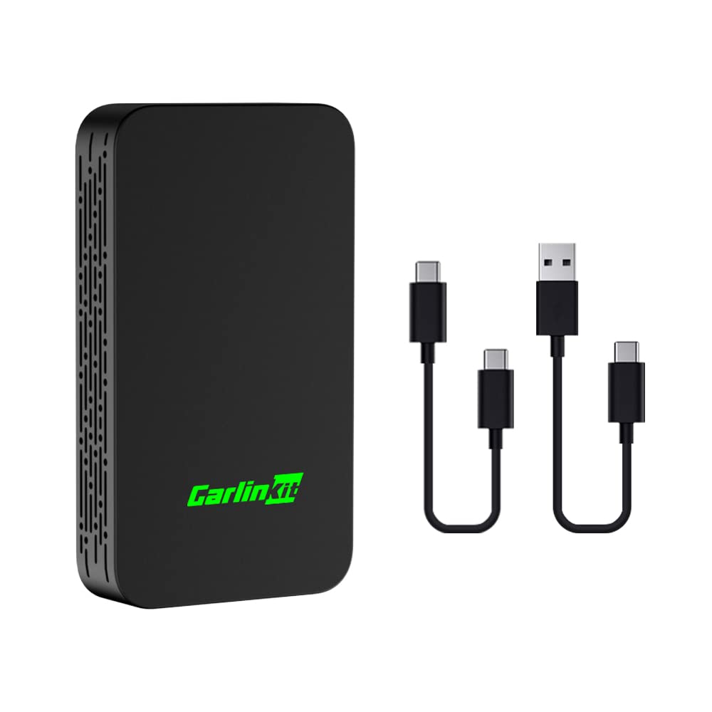Carlinkit 5.0 Wireless CarPlay und Android Auto 2 in 1 Adapter,Geeignet für Autos mit eingebauten in