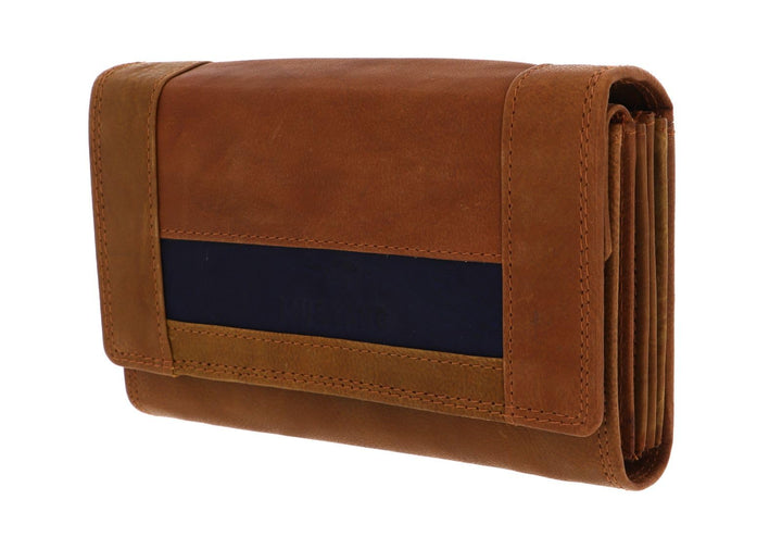 MUSTANG Bozen Wallet with Flap Cognac
