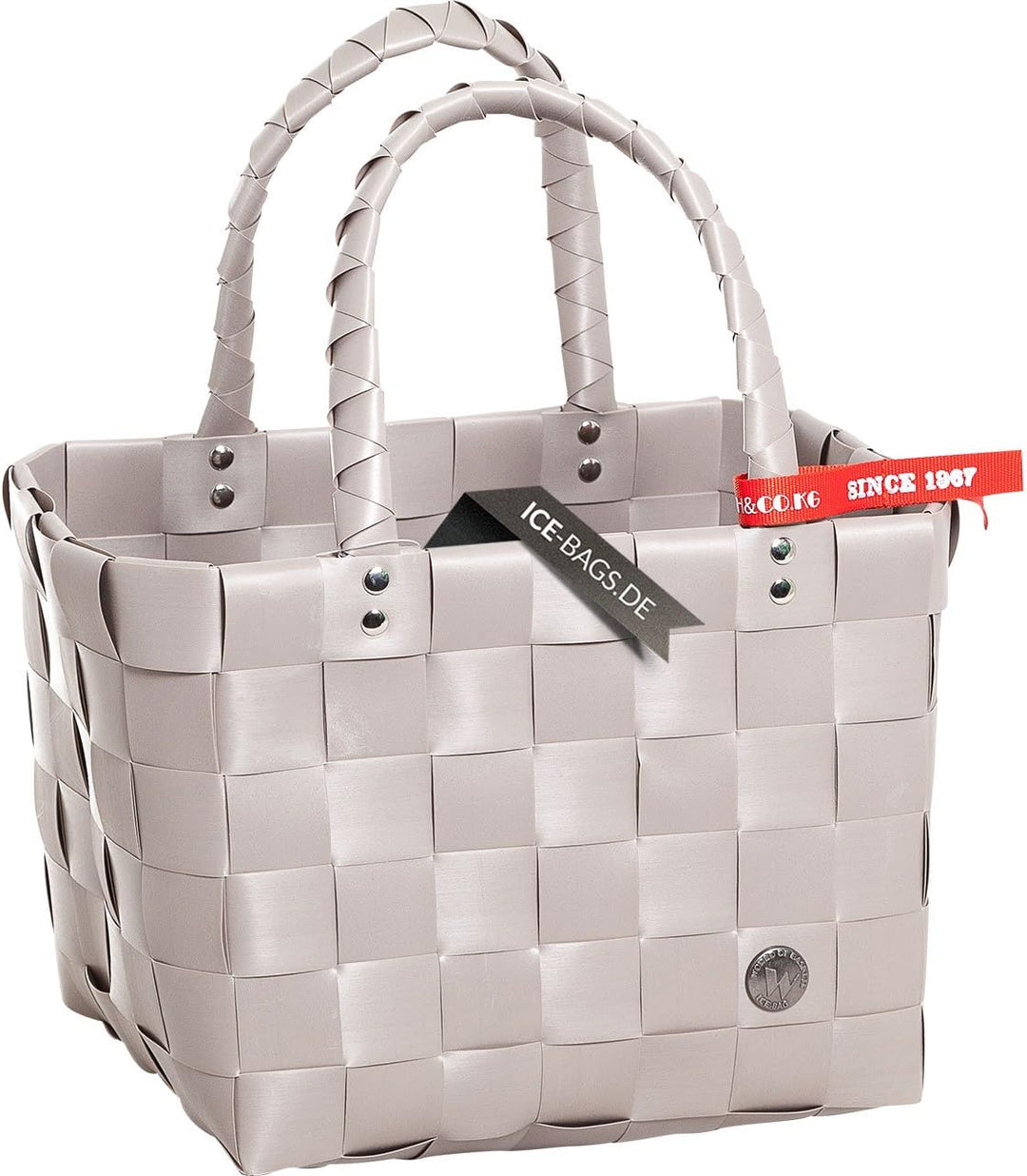 5008-520U ICE-BAG Mini-Shopper Witzgall Original Einkaufskorb uni taupe NEU