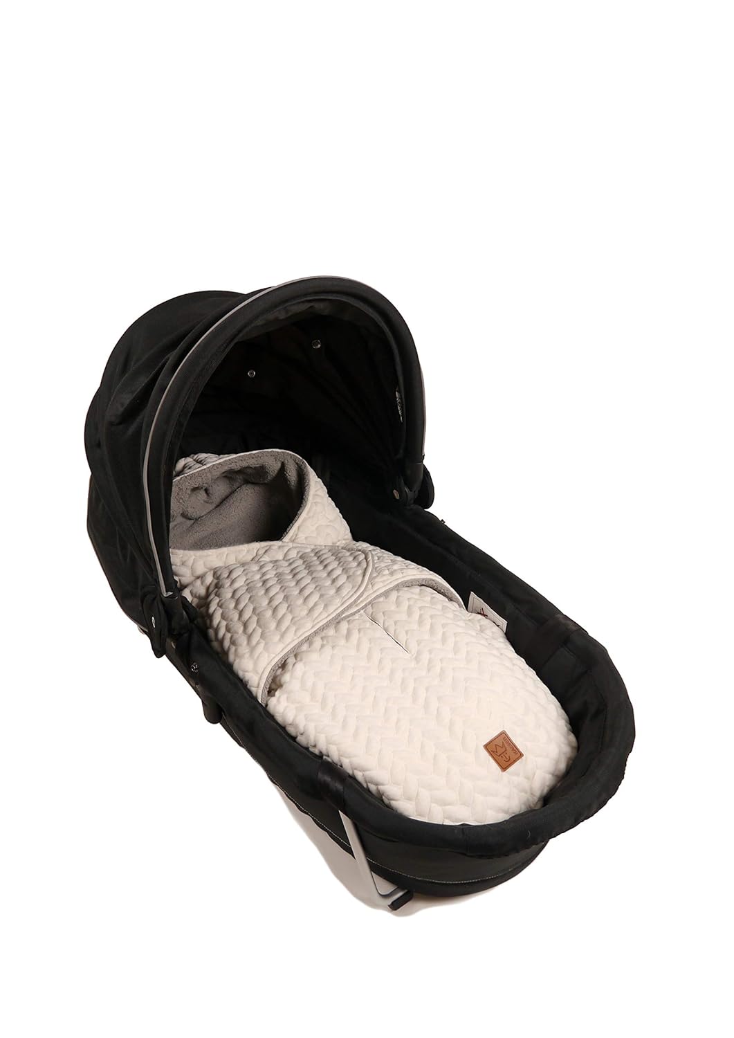 Einschlagdecke Wrappy - Knit Design super soft, beige Beige 80 x 40 cm, Beige 80 x 40 cm