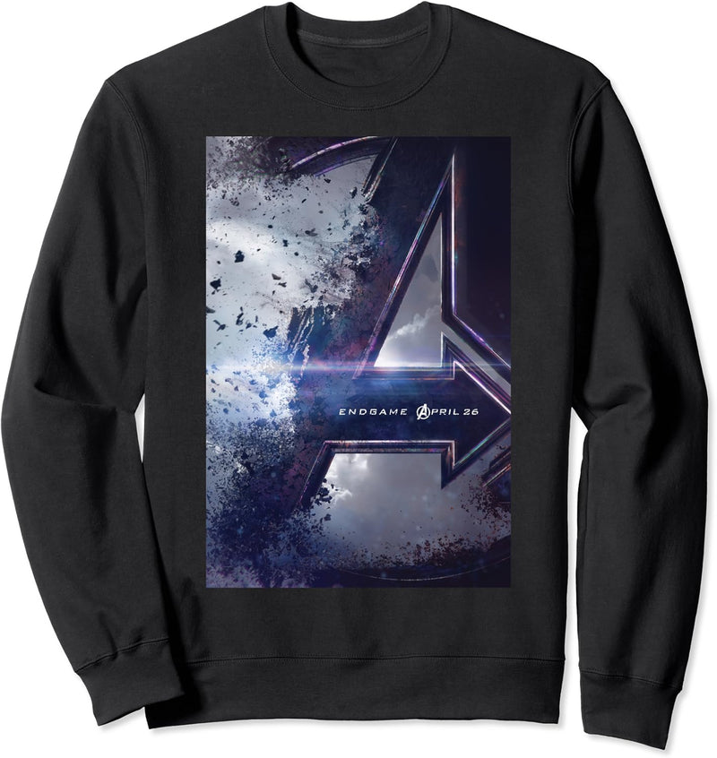 Marvel Avengers: Endgame Shattered Logo Poster Sweatshirt