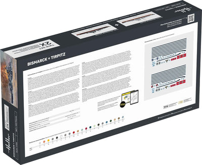 heller - 1/400 Bismarck + Tirpitz Twinsethel85078