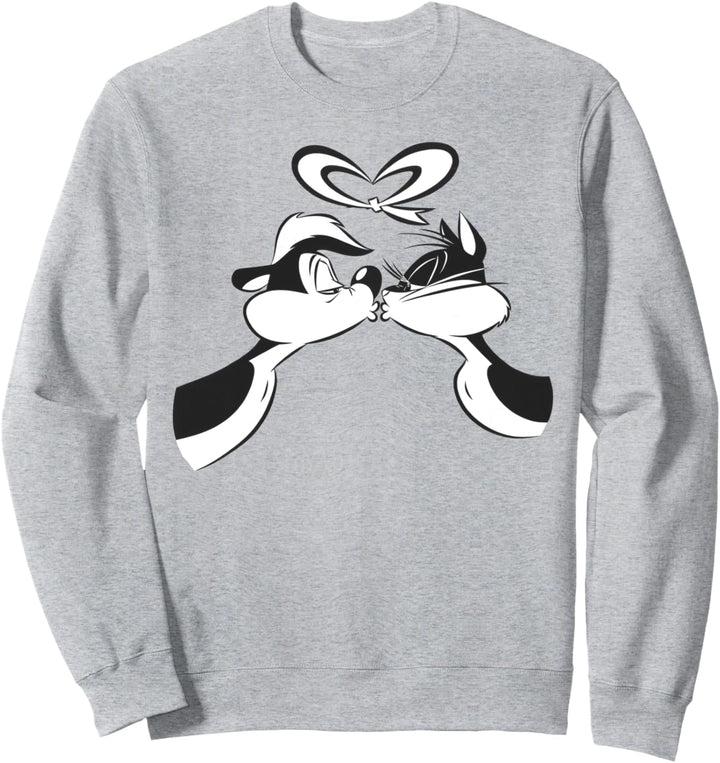 Looney Tunes Pepe Le Pew Valentinstagskuss Sweatshirt