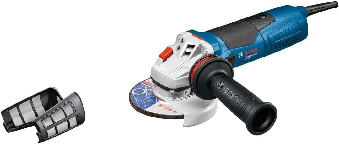 Bosch Professional Winkelschleifer GWS 19-125 CI (Scheiben-Ø 125 mm, Nenneingangsleistung 1.900 W, i