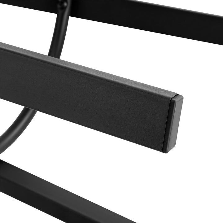 WOLTU Barhocker 2er Set, mit drehbarem Sitz Φ 35,5 cm, gepolsterer Hocker mit Kunstleder-Bezug, Fuss
