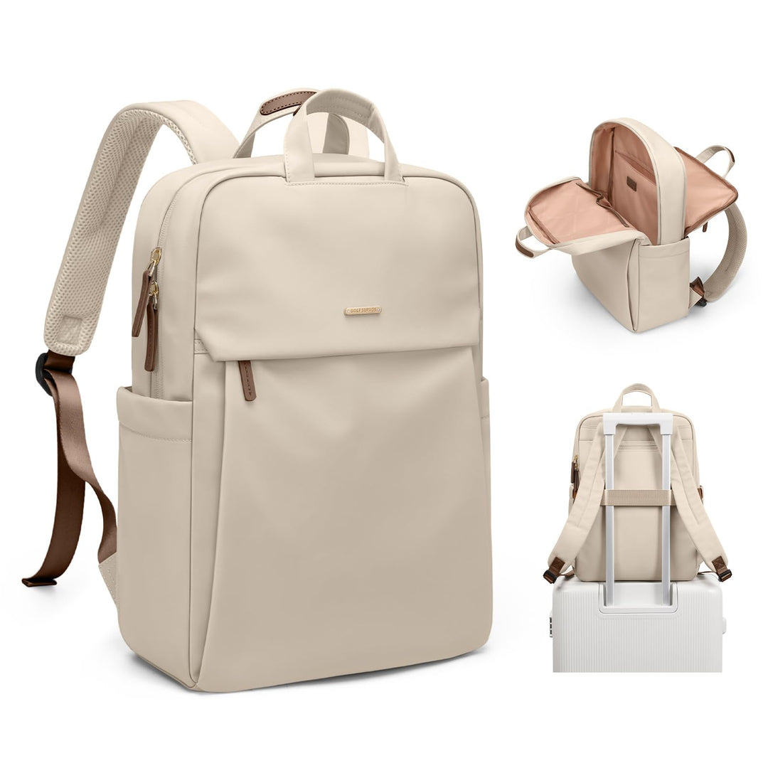 GOLF SUPAGS Laptop Rucksack für Damen Casual Daypack für Reise Arbeit Schulrucksack Teenager passend