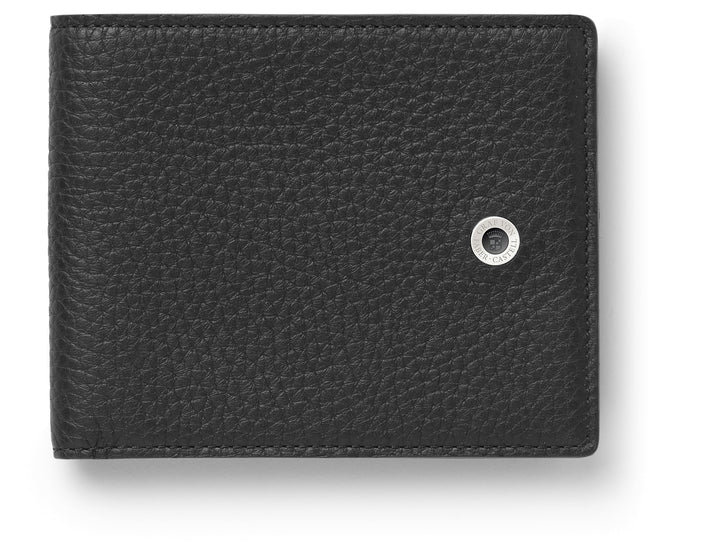Graf von Faber-Castell Cashmere Kreditkartenhülle, 10 cm, Schwarz
