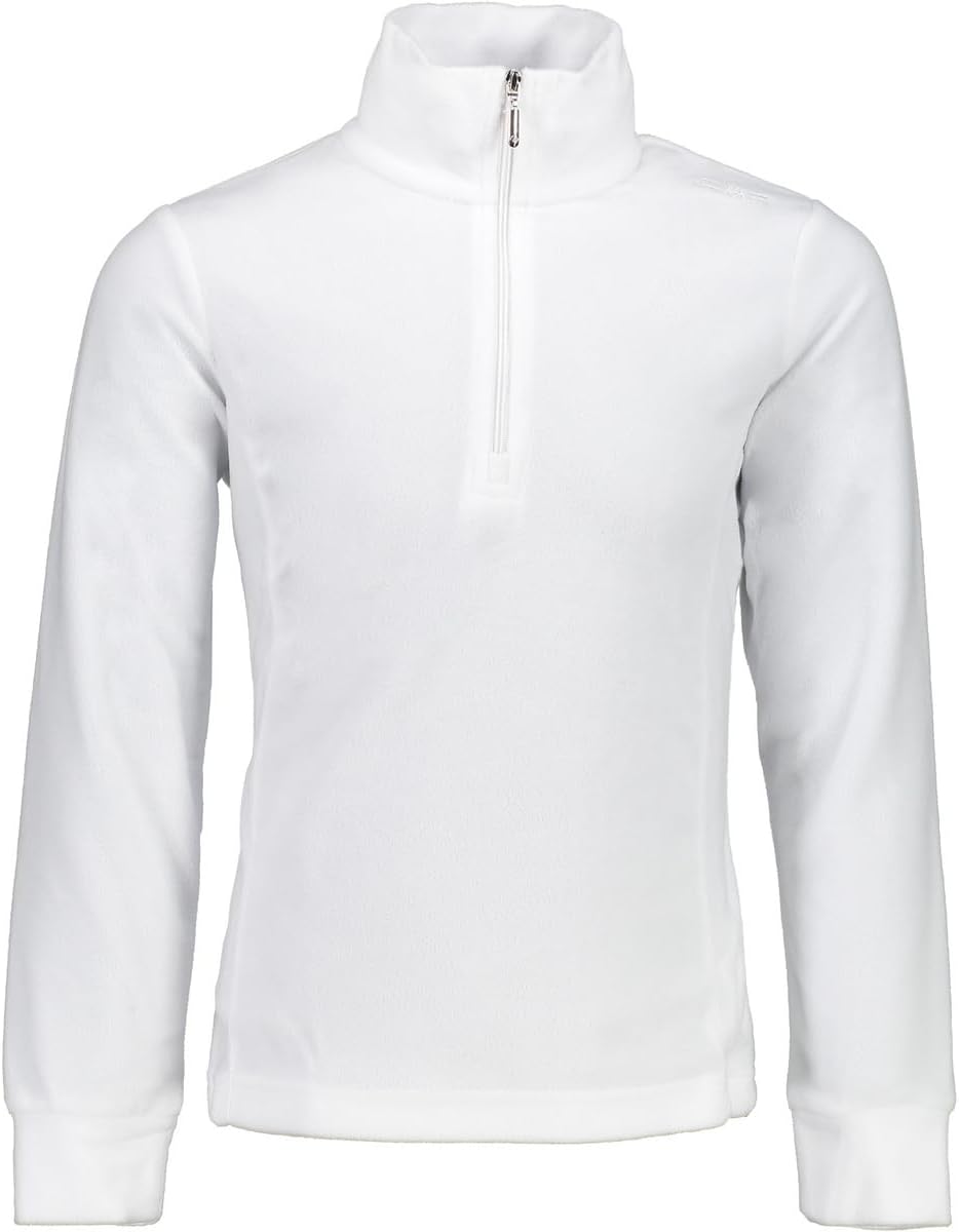CMP Mädchen Fleece Shirt 98 Weiss, 98 Weiß