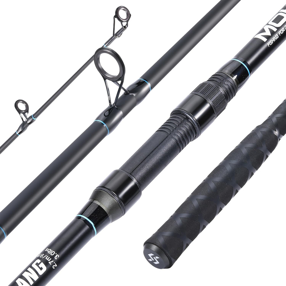 Sougayilang Karpfen Angelrute, 3-Abschnitt High - Qualität Carbon Karpfen Rute 2.7M/3.0M/3.3M 3.0lbs