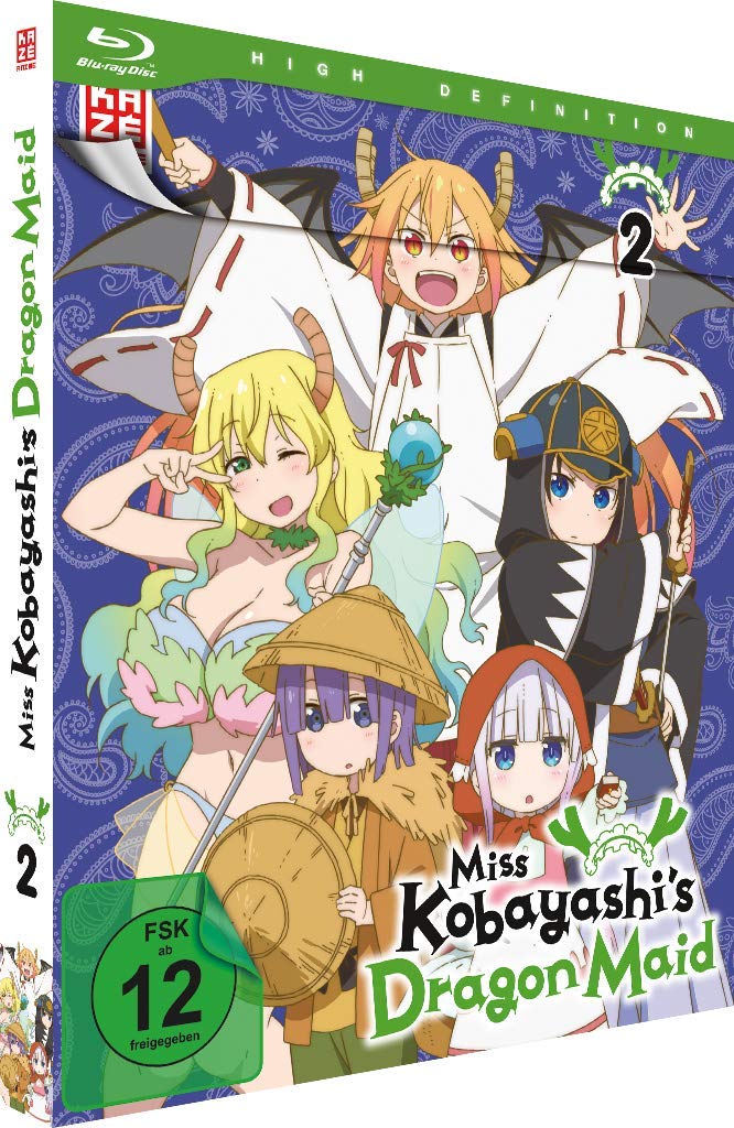 Miss Kobayashi's Dragon Maid - Vol. 2 - [Blu-ray], Blu-ray