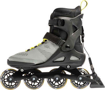 Rollerblade 295 Silver/Neon Yellow, 295 Silver/Neon Yellow