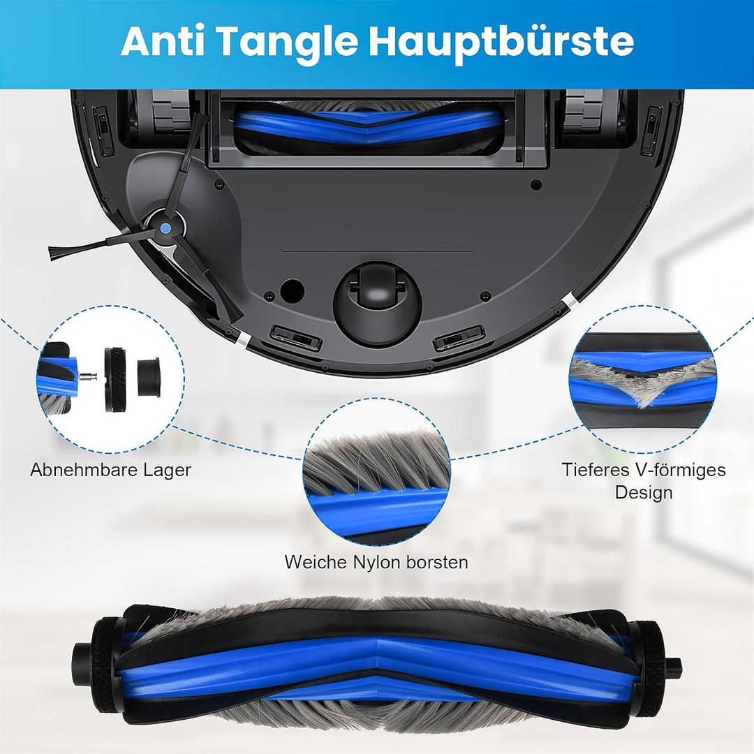 24 Stück Zubehör für Ecovacs Deebot T50 PRO Omni / T50 Omni / T50 Omni Gen2 Saugroboter, Ersatzteile