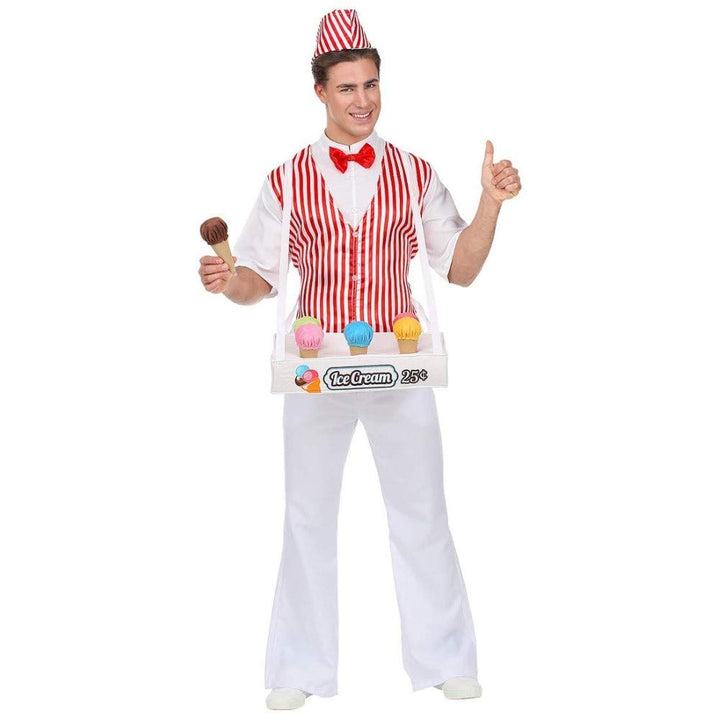 WIDMANN 68594 COSTUME GELATAIO RETRO ANNI 50 XL #6859, XL