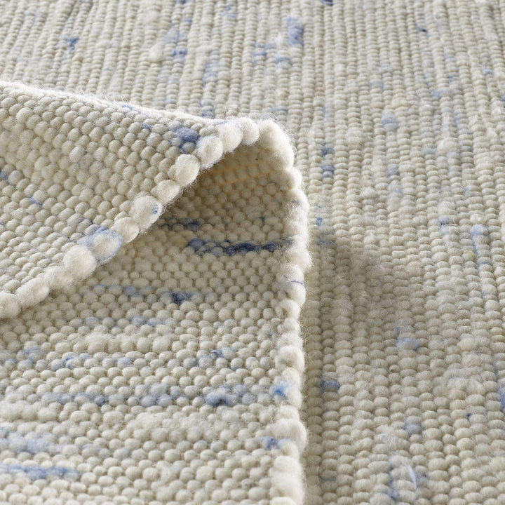 Taracarpet Handweb-Teppich Oslo Wolle im Skandinavischem Landhaus Design Wohnzimmer Esszimmer Schlaf