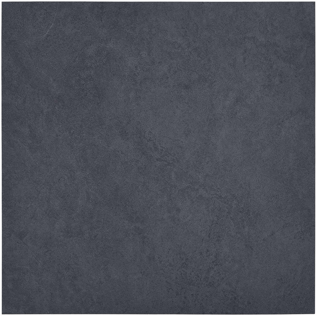 Selbstklebende Bodenplanken aus PVC 30,5 x 30,5 cm 20 Stück Schwarz Marmor quadratisch für Wohnzimme