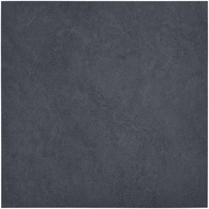 Selbstklebende Bodenplanken aus PVC 30,5 x 30,5 cm 20 Stück Schwarz Marmor quadratisch für Wohnzimme