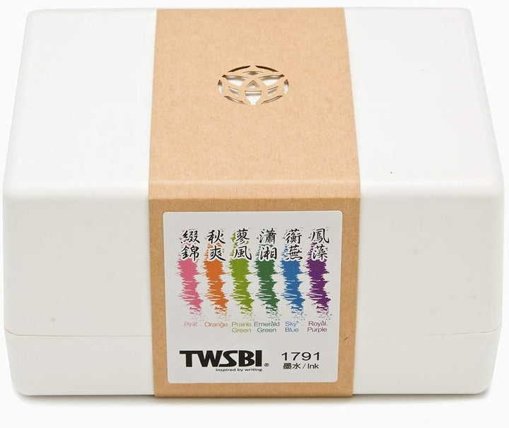 TWSBI 1791 Combo Color Set von 6 Tinten Limitierte Auflage