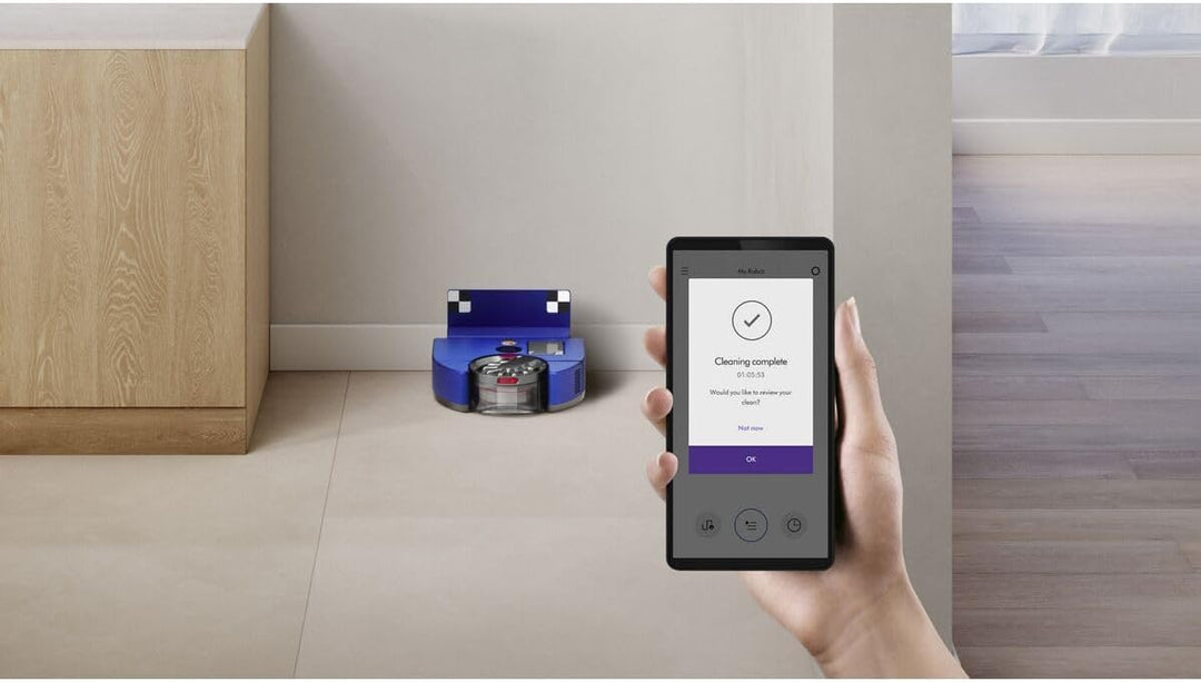 Dyson 360 Vis NAV Saugroboter (Blau/Nickel), Dyson 360