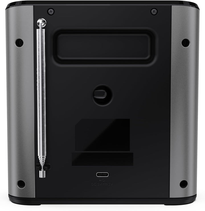 SHARP DR-P530(GY) Osaka Tragbares Digitalradio – DAB+/FM, Bluetooth 5.3, BestTune, 120 Senderspeiche