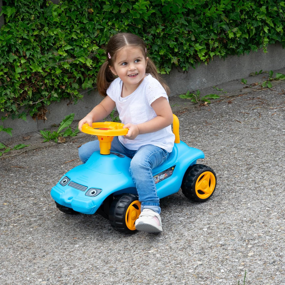 LEMODO Rutschauto ab 3 Jahre, Rutscherfahrzeug, Kinderfahrzeug mit Hupe, Rutschfahrzeug mit Überschl