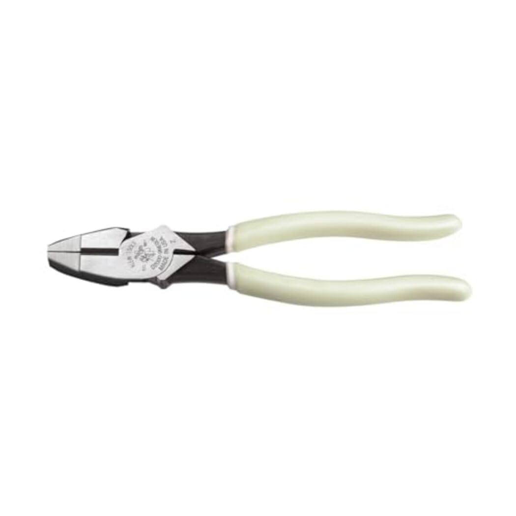 Klein Tools D2000-9NEGLW Hi-Viz starker Seitenschneider HD, schneiden, mit leuchtenden Griffen