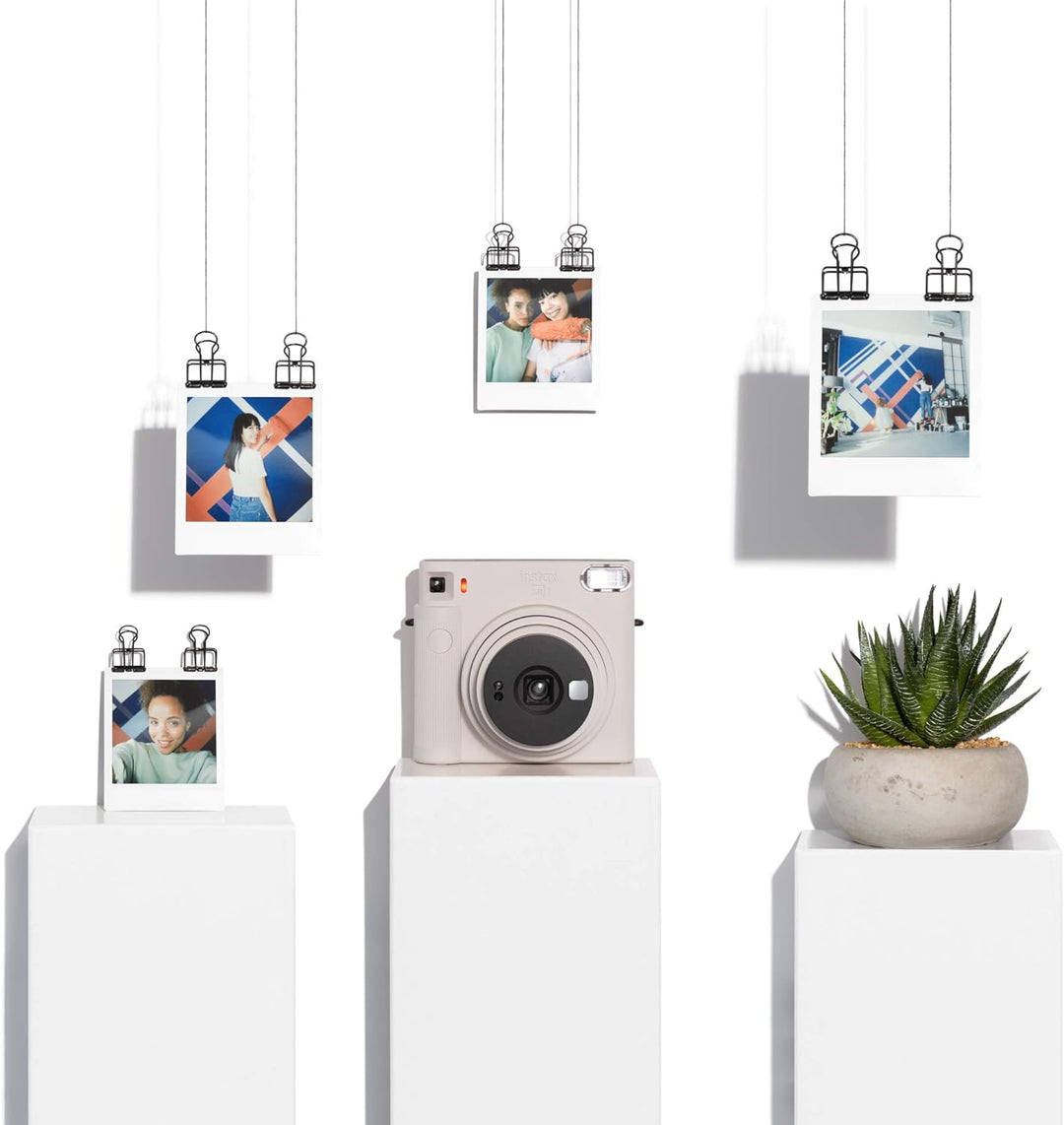 INSTAX Square SQ1 Sofortbildfilm Chalk White Chalk White Kamera, Chalk White Kamera