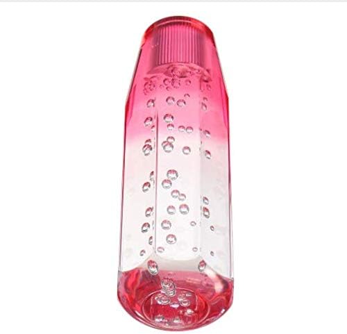 Riloer Universal Handschaltknopf, Crystal Bubble Pink + Weiss Schaltknauf （20CM）, 20CM