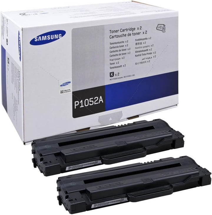 Samsung,SV115A,MLT-P1052A AA8Original Toner- Twin Pack(Trommel, Hohe Reichweite, Kompatibel mit:ML-1