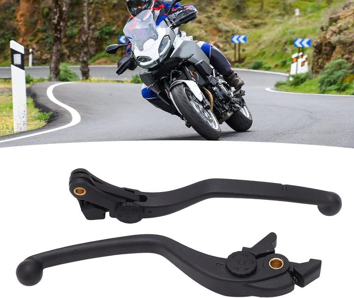 Perch Brake Clutch Handhebel Set 1 Paar Motorrad Bremskupplungshebel Links Rechts Griff Bremshebel E
